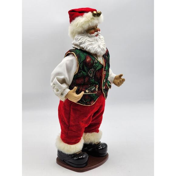 Rockin' Around The Christmas Tree 17" Santa Christmas Fantasy 1999 No Adapter - Picture 2 of 15